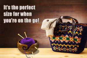 Manufacturer of <b>Knitting</b> Crochet Wood Yarn <b>Bowl</b> - Product Image 5