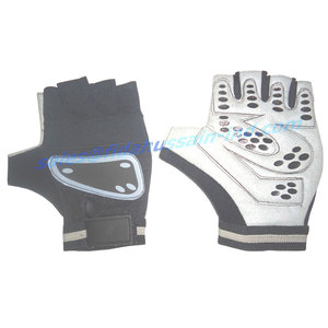 Sport <b>Weight</b> Lifting <b>Gym</b> Fitness Gloves Made Synthetic Leather With Silicon Printed Back Spandex Fitness <b>Gym</b> Gloves - Product Image 1