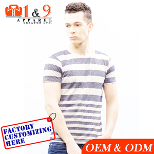 แฟชั่นที่มีคุณภาพสูงว่างเปล่าเสื้อยืดขายส่งบังคลาเทศโรงงาน - Product Image 6