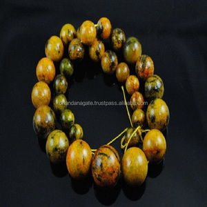 Cuentas de piedra de abejorro, collar de cuentas de jaspe, hebras de joyería, piedras preciosas lisas sueltas, cuentas redondas, cristal, piedra natural, mayorista - Product Image 5