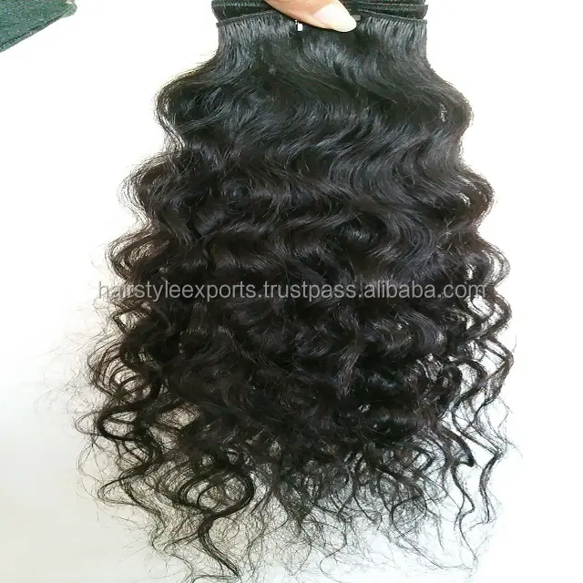 curly weave 7a Indian human hair extensions curly wave hair bundles best selling virgin natural indian hair