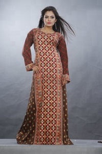 Vestido tipo túnica holgado para mujer, vestido negro con bordado de estilo veraniego, caftán - Product Image 3