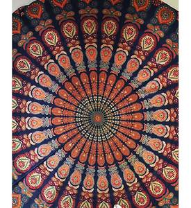 Indian Handmade Mandala Round Tapestry Bedding Throw Blanket Hippie Ethnic Tapestry <b>Yoga</b> <b>Mat</b> _89 - Product Image 2