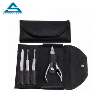 Kit de manicura profesional de gran oferta, 5 uds., juego de cuidado de uñas de belleza de Color personalizado, Material de acero inoxidable para salones - Product Image 4