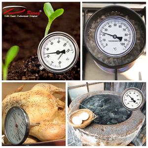 85Mm-160Mm Bi เครื่องวัดอุณหภูมิโลหะบาร์บีคิวมัลติฟังก์ชั่ BTS Series - Product Image 6