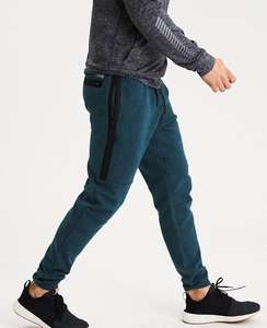 Pantalon de survêtement en coton respirant pour hommes en gros pantalons de survêtement d'entraînement personnalisés en vrac pantalons de survêtement de gymnastique fuselés et ajustés avec logo personnalisé Air - Product Image 4