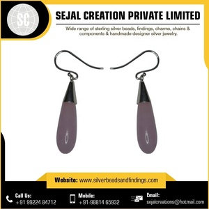 Pendiente de joyería de plata de ley 925 de alta calidad al por mayor - Product Image 2