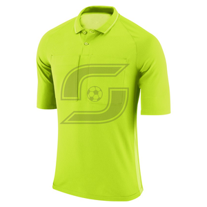 Camiseta de árbitro de fútbol de secado rápido de manga corta personalizada - Product Image 3