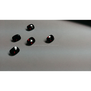 กระดานหมากรุกธรรมชาติแบบยาวหมอนอิงโกเมนสีแดง7x9มม. 2.55ct อัญมณีหลวม - Product Image 2