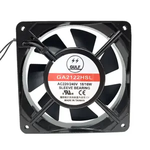 Taiwán 120x120x25mm 220V manga AC Axial ventilador de refrigeración