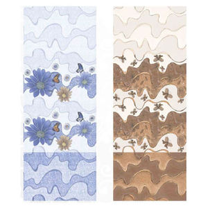 Azulejos de pared de cerámica con impresión digital moderna de grado premium esmaltados metálicos para aislamiento térmico y antibacteriano para habitaciones y apartamentos - Product Image 1