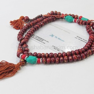 ทิเบตสวดมนต์ Mala Hippie สร้อยคอพุทธ - Product Image 5