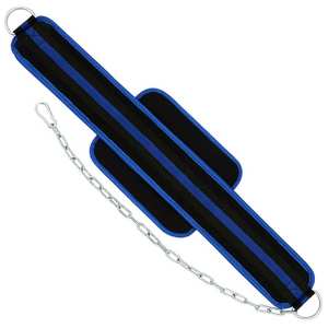 GAF เข็มขัดนีโอพรีนที่ใส่สบายทนทานมีคุณสมบัติกันลื่นโซ่เหล็กแบบจุ่มสำหรับ dips และ Pull UPS เจลห่อด้วยโซ่พอดี - Product Image 3