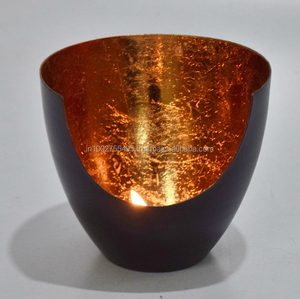 Luxury 8-Candle Iron Handmade Gold <b>Tealight</b> <b>Holder</b> Home Decorative Christmas Centrepiece - Product Image 6