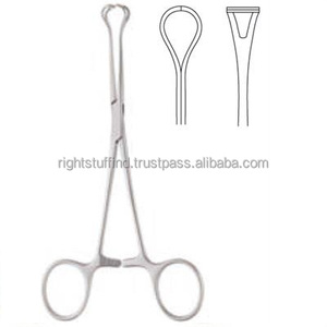 Babcock คีมหนีบสแตนเลสสำหรับเด็กทารกเครื่องมือผ่าตัดทางการแพทย์ - Product Image 1