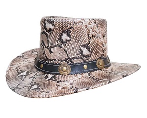PU cuir Vintage Style femmes Cowgirl Cowboy chapeau classique Western Design imprimé motif pour voyage pêche aventures en plein air - Product Image 1