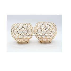 Elegant Style Votive Crystal Candle Holders Lanterns and Candle Jars Table Top Decorative Candle <b>Stick</b> Holder T-<b>light</b> Votive - Product Image 1