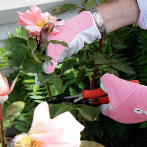 Gants de sécurité unisexes en cuir synthétique de conception OEM Gants de travail et de jardinage robustes pour adultes Style d'impression - Product Image 5