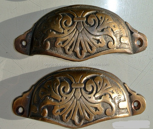 OMG Industries laiton anneau tiroir tirer bouton polyvalent cuisine chambre meubles armoire commode hôtel école hôpital appartement - Product Image 2