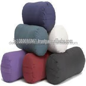 Traversin de yoga de forme ronde en coton de haute qualité Excellent coussin pour l'Inde OEM Private Label Prix très bas - Product Image 3