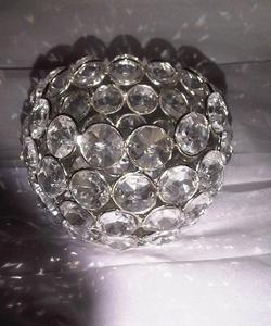 Elegant Crystal <b>Tea</b> <b>Light</b> Holder for Weddings and Special Occasions <b>Candle</b> Holders Lanterns <b>Candle</b> Jars - Product Image 5