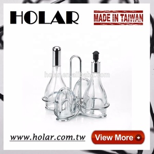Bình Lắc Muối Tiêu Holar, Bộ Chai Lọ Đựng Giấm Dầu Tại Đài Loan Có Giá Đỡ - Product Image 2