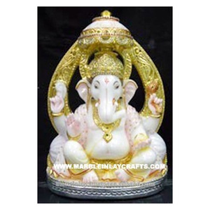 High Quality Marble Ganesha Statue Wholesaler India - Product Image 1