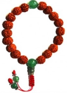 Pulseras de oración con cuentas de moda Rudrachaya" - Product Image 3