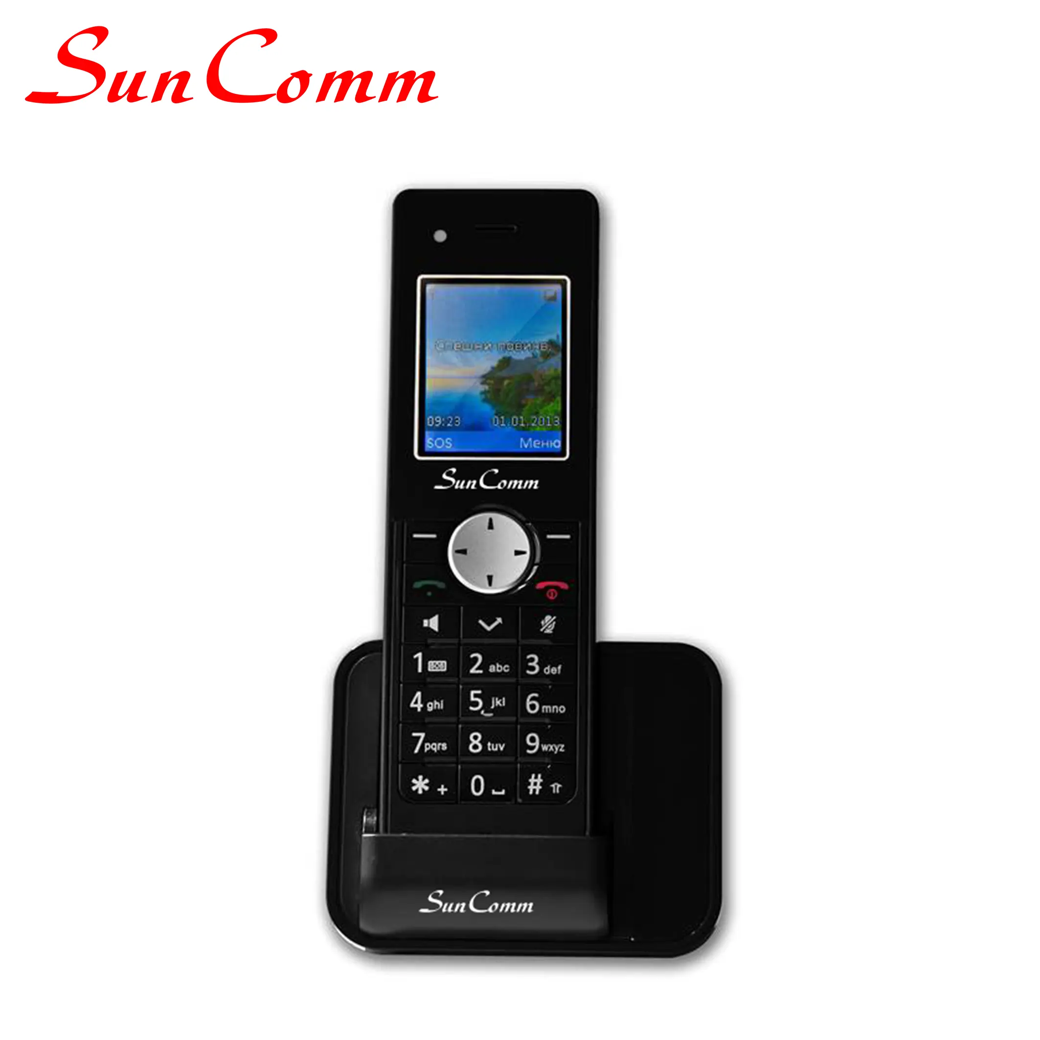מכירה לוהטת SC-9055-GH ה-SIM כרטיס gsm טלפונים אלחוטיים עבור בית