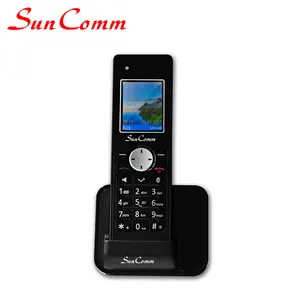 Hot Sale SC-9055-GH cartão sim telefones sem fio gsm para casa