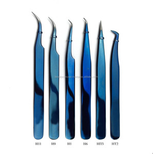 แหนบต่อขนตาแบบรัสเซียด้วยมือทำจากเหล็กญี่ปุ่นเป็นมิตรต่อสิ่งแวดล้อม - Product Image 1