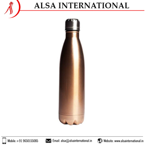 OEM Manufacturer's Customized 750ml Insulated Copper Water <b>Bottle</b> Unisex Eco-Friendly Metal Drinkware Lid Direct Bulk <b>Travel</b> - Product Image 4