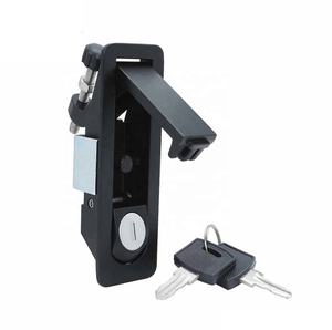 Poignée de porte de tableau électrique Lipson LM-719-1, serrure étanche, réglable, loquet à came de compression plane Southco - Product Image 1