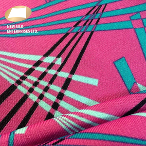 Vivid pattern print coolplus spandex wicking <b>fabric</b> for sportswear - Product Image 2