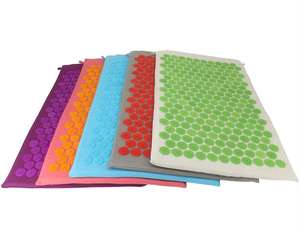 แผ่นรองแก้วชากติแบบกลมแผ่นกลมกดจุดแผ่นหนามพลาสติกอินเดีย - Product Image 1