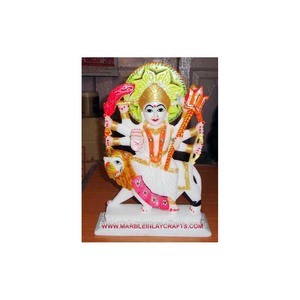 Colorful Durga Maa Statue - Product Image 1