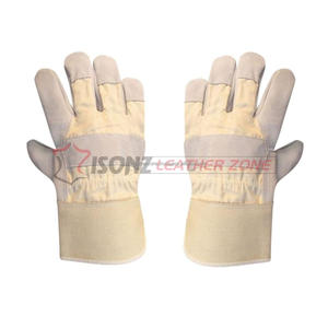 Guantes DE TRABAJO DE SEGURIDAD DE CUERO dividido con función antiimpacto - Product Image 4