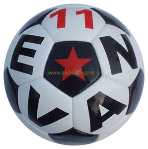 Professional PU Leather PVC Material Football Retro Style High Quality Official Match Ball Custom Logo for Club Football - Product Image 1
