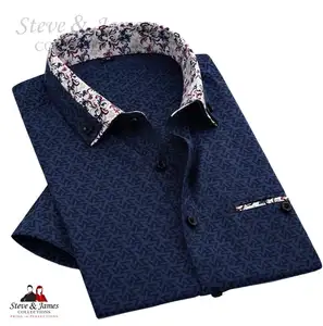 Best Selling Goed Passende Klassieke Stijl 100% Katoen Bedrijvengids Lange Mouwen Shirts Bulk Heren Formele Dress Shirt