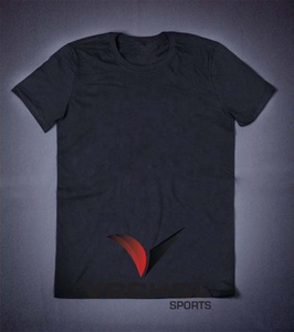 เสื้อยืดคอกลมผ้าฝ้าย100% สำหรับผู้ชายทรงพอดีตัวเสื้อยืดผ้าถักลายพื้นในชั้นเรียน - Product Image 3