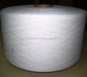 Vente OE de fil mélangé 70% coton/30% polyester haute résistance motif brut recyclé pour le tricotage et le tissage - Product Image 4