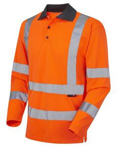 เสื้อโปโลแขนยาวแบบ Hi-Vis OEM กำหนดเอง - Product Image 4