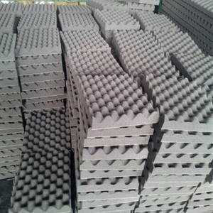 แผงอะคูสติก PU ทรงไข่มีการดูดซับเสียงที่มีประสิทธิภาพสูงสีดำความหนา1220x2420มม. 9มม. สีดำ - Product Image 4