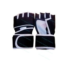 Guantes de gimnasio de Fitness de dedo corto con logotipo personalizado - Product Image 3