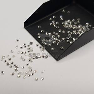 I Purity J K Color 1.2 TO 1.7 MM Diamants naturels de mêlée taille ronde blanche naturelle - Product Image 5