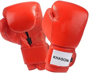 Venta al por mayor de guantes de boxeo impermeables con diseño de logotipo personalizado de cuero PU 10OZ/12OZ ajustable para guantes de entrenamiento al aire libre con correa - Product Image 5