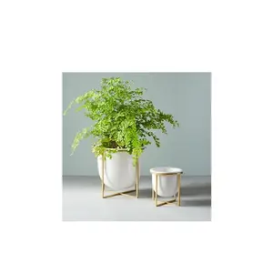 Eden tanaman dasar silang meja, pot bunga penanam tanaman dekorasi pergola desainer buatan tangan
