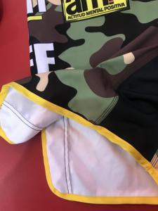 Venta al por mayor OEM diseño niños MMA Unisex artes marciales boxeo pantalones cortos ropa deportiva poliéster/algodón secado rápido transpirable tela elástica - Product Image 4