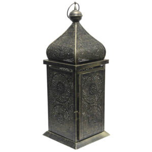 Handmade Moroccan Iron Candle Holder Customizable <b>Metal</b> <b>Lantern</b> for Home Decor Weddings & Christmas Festive Ambiance Candle Jars - Product Image 1