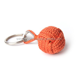 Porte-clés de pêcheur à corde pour cadeau, en orange, nautique, bateau, voile, mer, corail, pêche, poisson, voile de natation, eau d'extérieur, - Product Image 1